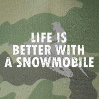 Life Is Better With A Snowmobile Lover Motor Sled Sledder Funny Gift Legacy Tie Dye Trucker Hat