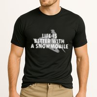 Life Is Better With A Snowmobile Lover Motor Sled Sledder Funny Gift Performance Shirt