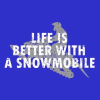 Life Is Better With A Snowmobile Lover Motor Sled Sledder Funny Gift Bag