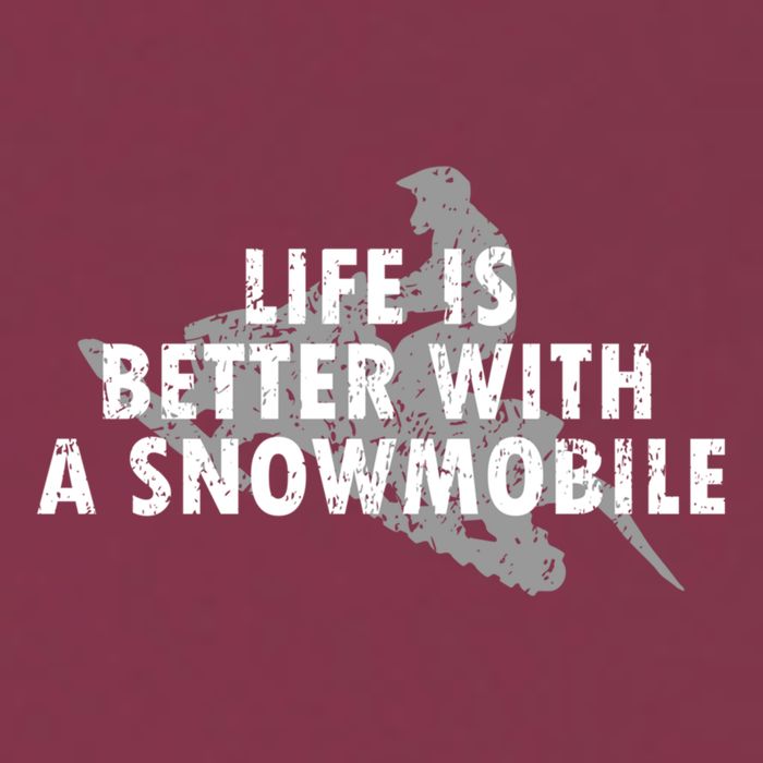 Life Is Better With A Snowmobile Lover Motor Sled Sledder Funny Gift 16oz Travel Tumbler