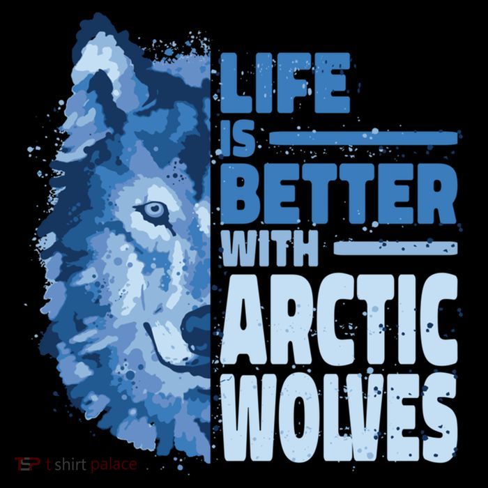 Life Is Better With Arctic Wolves Retro Arctic Wolf Gift Flexfit Unipanel Trucker Cap