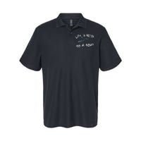 Life Is Better On A Boat Captain Boater Boating Pontoon Softstyle Adult Sport Polo