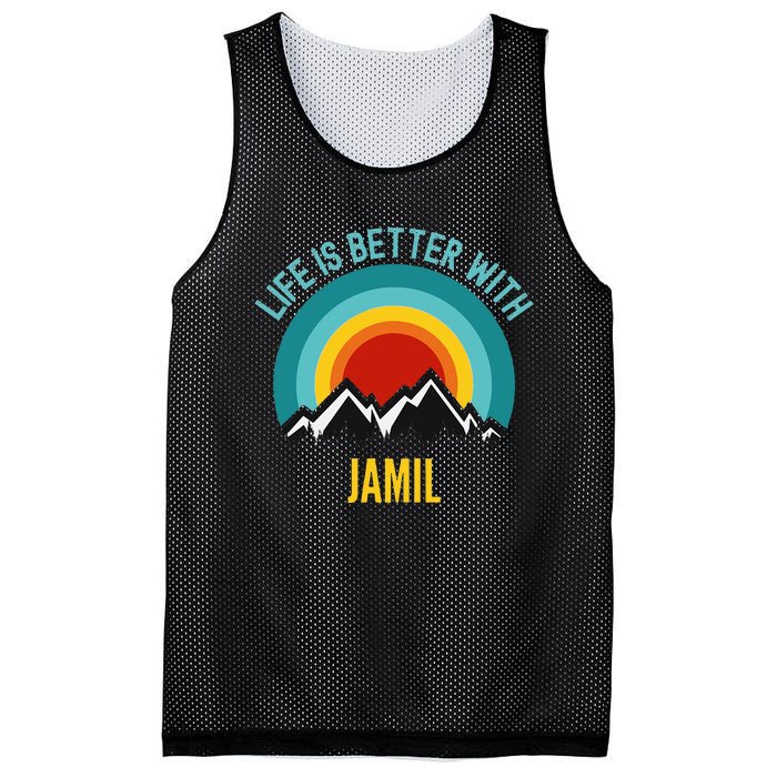 Life Is Better With Jamil Dating Jamil Mesh Reversible Basketball Jersey Tank