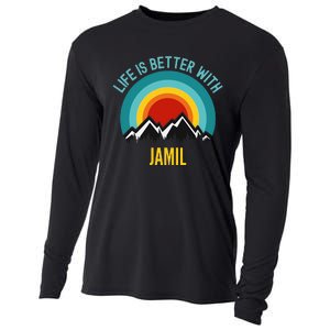 Life Is Better With Jamil Dating Jamil Cooling Performance Long Sleeve Crew