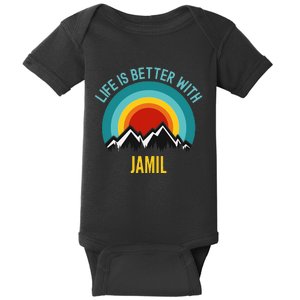 Life Is Better With Jamil Dating Jamil Baby Bodysuit