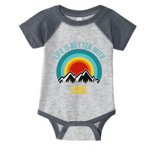 Life Is Better With Jamil Dating Jamil Infant Baby Jersey Bodysuit