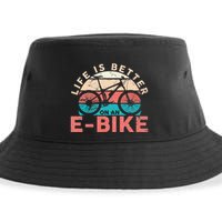 Life Is Better With An Ebike Electric Bike Battery Sustainable Bucket Hat
