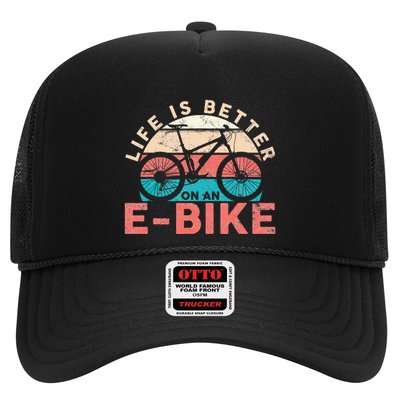 Life Is Better With An Ebike Electric Bike Battery Trucker Hat