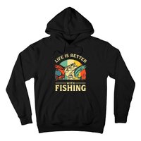 Life Is Better With Fishing Father Day Lover Hoodie