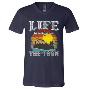 Life Is Better On The Toon V-Neck T-Shirt