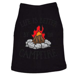 Life Is Better By The Campfire Scouts Camping Campfire Doggie Tank