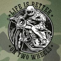 Life Is Better On Two Wheels Legacy Tie Dye Trucker Hat