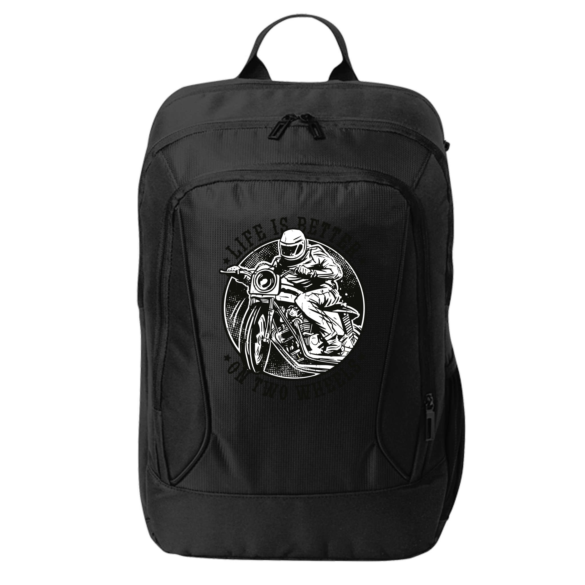 Life Is Better On Two Wheels City Backpack