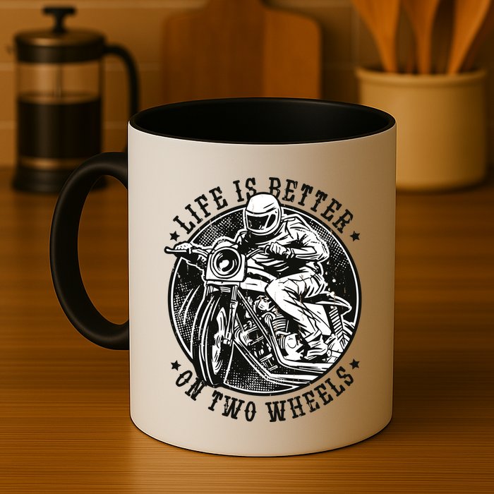 Life Is Better On Two Wheels Mug