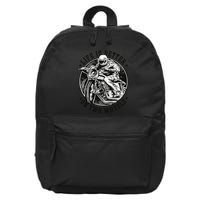 Life Is Better On Two Wheels 16 in Basic Backpack