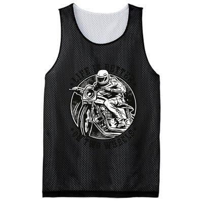 Life Is Better On Two Wheels Mesh Reversible Basketball Jersey Tank