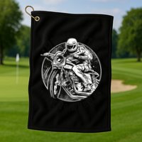 Life Is Better On Two Wheels Golf Towel