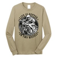 Life Is Better On Two Wheels Long Sleeve Shirt