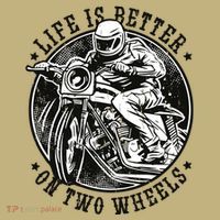Life Is Better On Two Wheels Magnet
