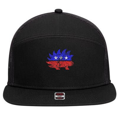 Life Is Better When You Can Square Dance 7 Panel Mesh Trucker Snapback Hat
