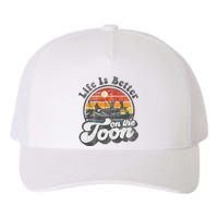 Life Is Better On The Toon Funny Pontoon Boat Boating Gift Yupoong Adult 5-Panel Trucker Hat