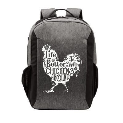 Life Is Better With Chickens Shirts Animal Pet Farmer Vector Backpack