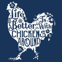 Life Is Better With Chickens Shirts Animal Pet Farmer Sustainable Bucket Hat