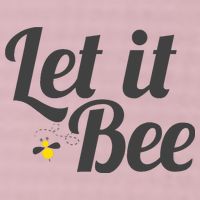Let It Bee Funny Beehive Cute Beekeeping Gift 25L Jumbo Tote