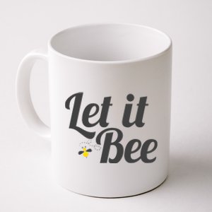 Let It Bee Funny Beehive Cute Beekeeping Gift Coffee Mug