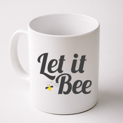 Let It Bee Funny Beehive Cute Beekeeping Gift Mug