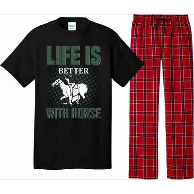 Life Is Better With Horse Pajama Set