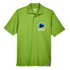 Life Is Better When You're Getting Wetter Waverunner Men's Origin Performance Pique Polo