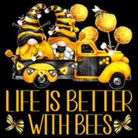 Life Is Better With Bees For Beekeeper Honey Bee Gnome Cute Gift Cooling Performance Crew T-Shirt