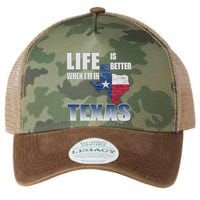 Life Is Better When IM In Texas Legacy Tie Dye Trucker Hat