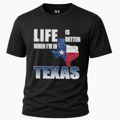 Life Is Better When IM In Texas Performance Shirt