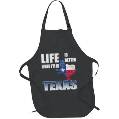 Life Is Better When IM In Texas Apron