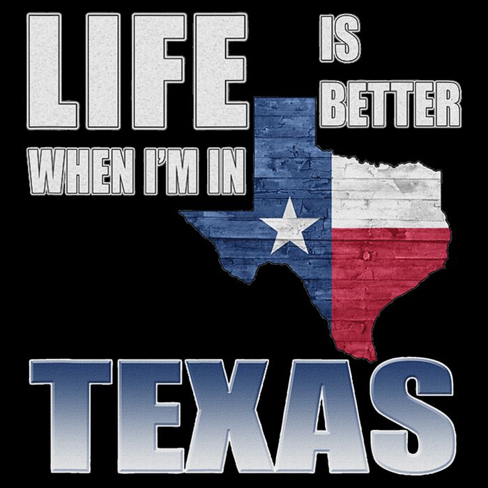 Life Is Better When IM In Texas Backpack
