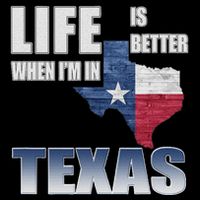 Life Is Better When IM In Texas Bucket Hat