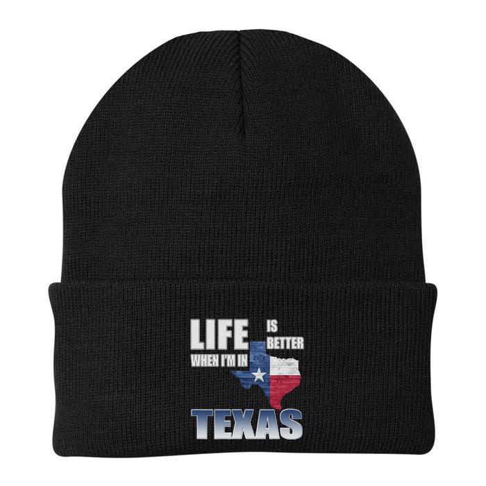 Life Is Better When IM In Texas Beanie
