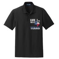 Life Is Better When IM In Texas Dry Zone Grid Polo