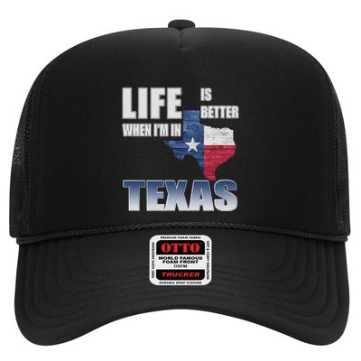 Life Is Better When IM In Texas Trucker Hat