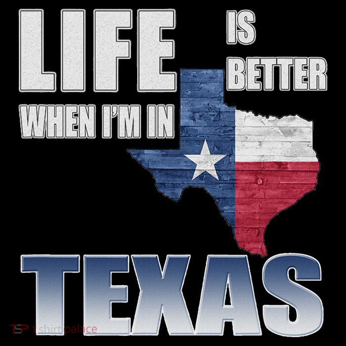 Life Is Better When IM In Texas Kids T-Shirt