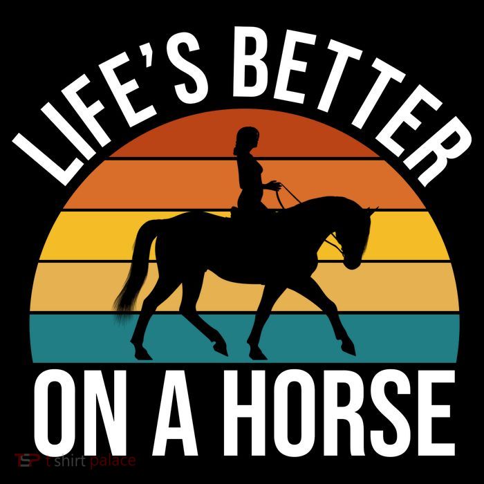 Life Is Better On A Horse Riding Gift 16 in Basic Backpack