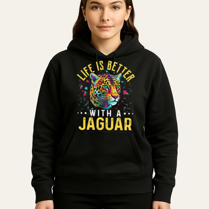 Life Is Better With A JAGUAR Funny JAGUARS Hoodie