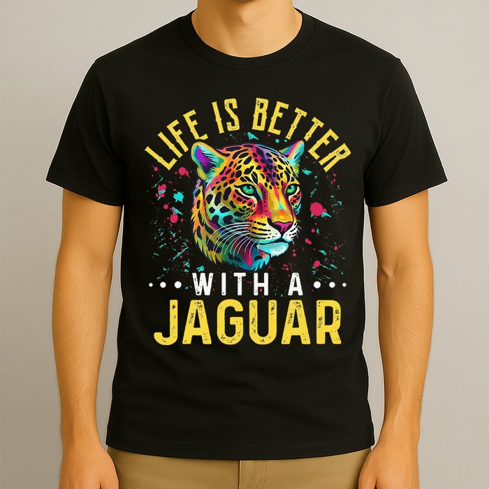Life Is Better With A JAGUAR Funny JAGUARS T-Shirt