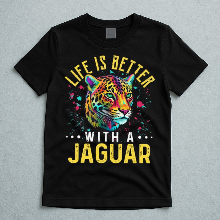 Life Is Better With A JAGUAR Funny JAGUARS T-Shirt