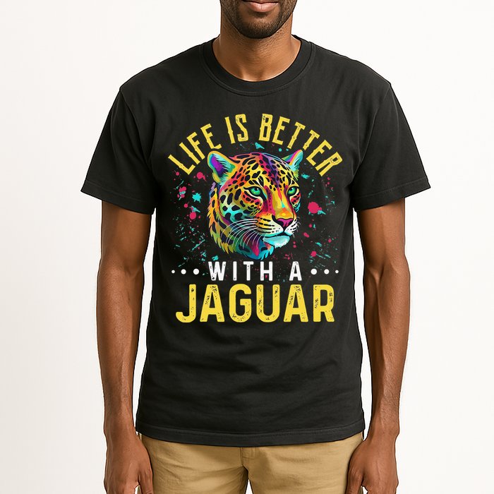 Life Is Better With A JAGUAR Funny JAGUARS Tall T-Shirt