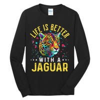 Life Is Better With A JAGUAR Funny JAGUARS Tall Long Sleeve T-Shirt