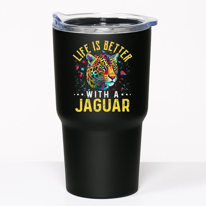 Life Is Better With A JAGUAR Funny JAGUARS Tumbler