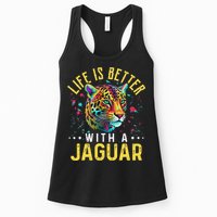 Life Is Better With A JAGUAR Funny JAGUARS Womens Tank Top